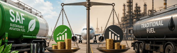 SAF vs Traditional Fuel: Cost & Performance Comparison