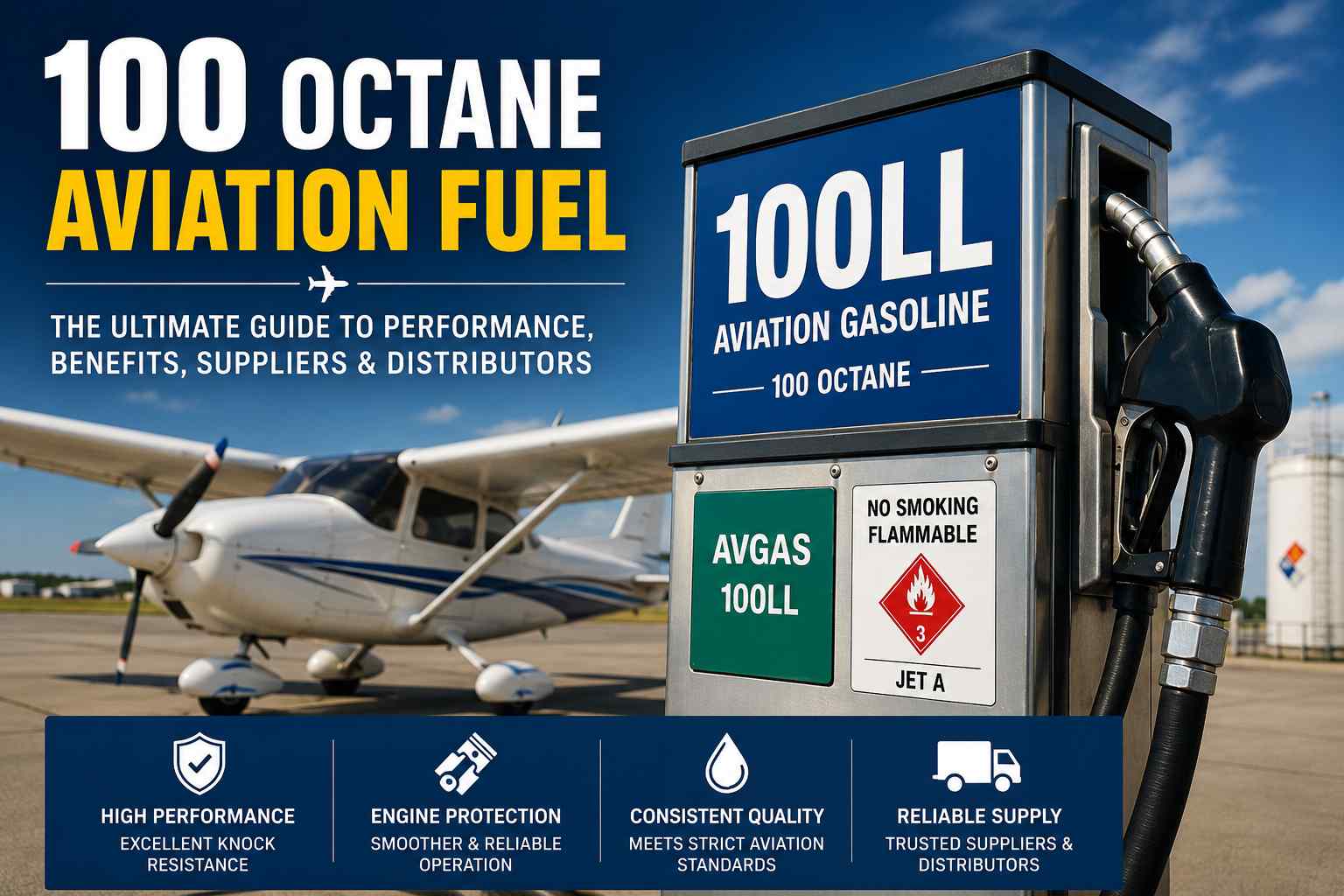 100 Octane Aviation Fuel